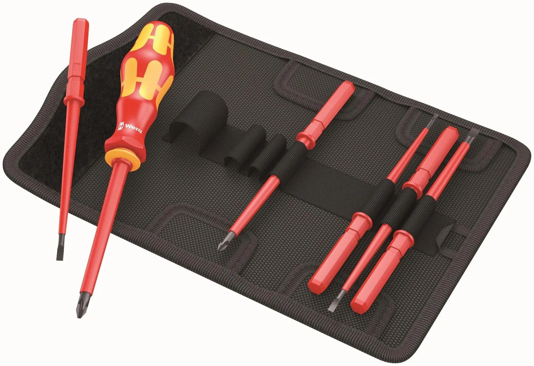 Wera Kraftform Kompakt VDE 7 Piece Interchangeable Screwdriver Set