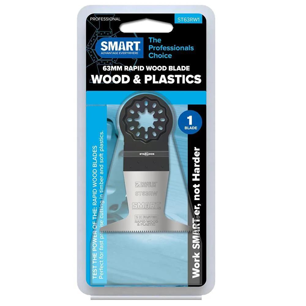 SMART ST63RW1 Starlock 63mm Rapid Wood Multi Tool Blade