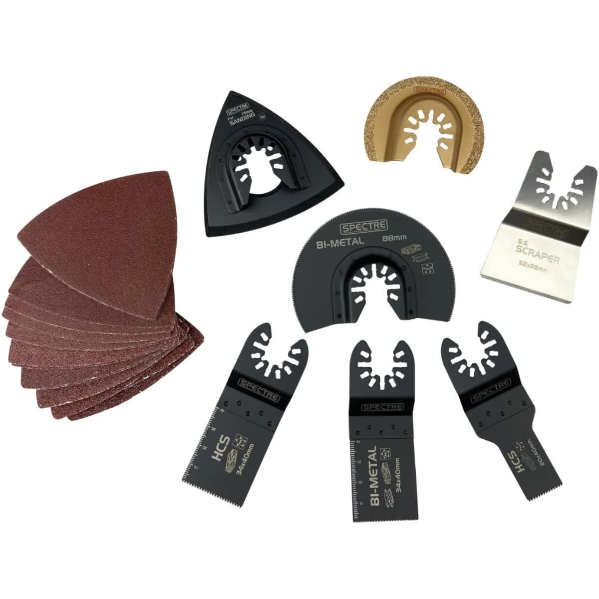 Spectre SP17216 27 Piece Multi Tool Accessory Kit