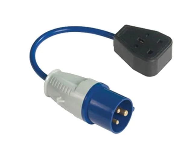 Faithfull Power Plus 240V Fly Lead With 35cm Lead