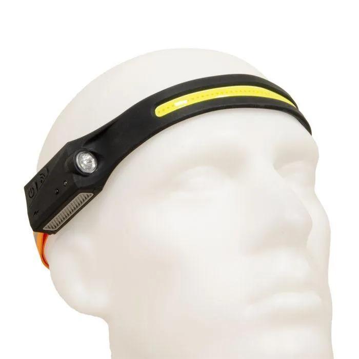 Jefferson JEFTRCH26 450 Lumens COB Rechargeable LED Headlamp