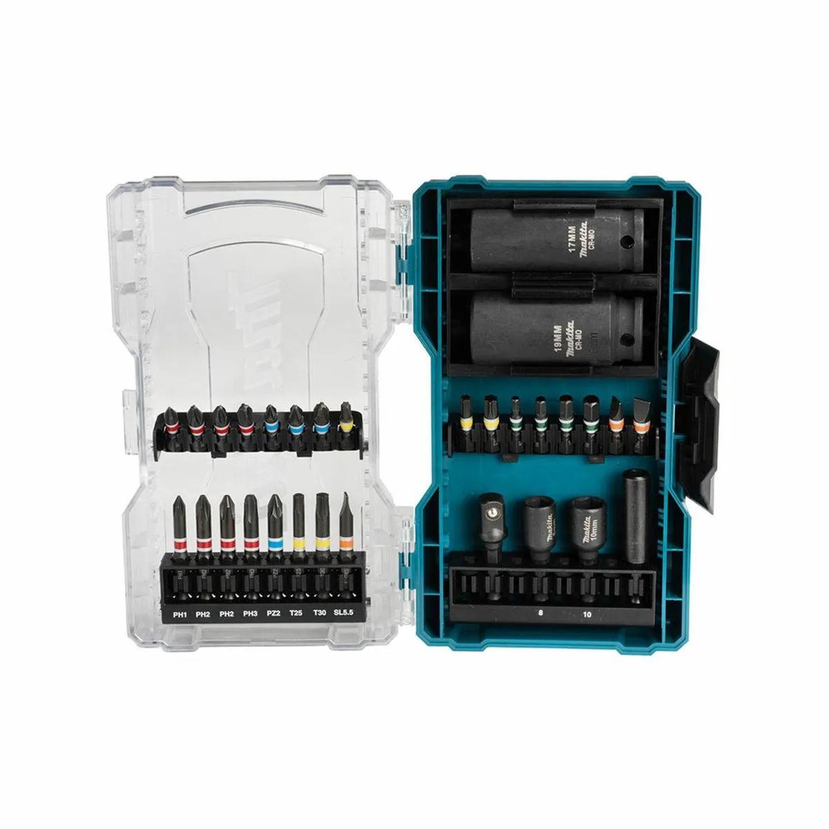 Makita E-07060 30 Piece Socket & Screwdriver Bit Set