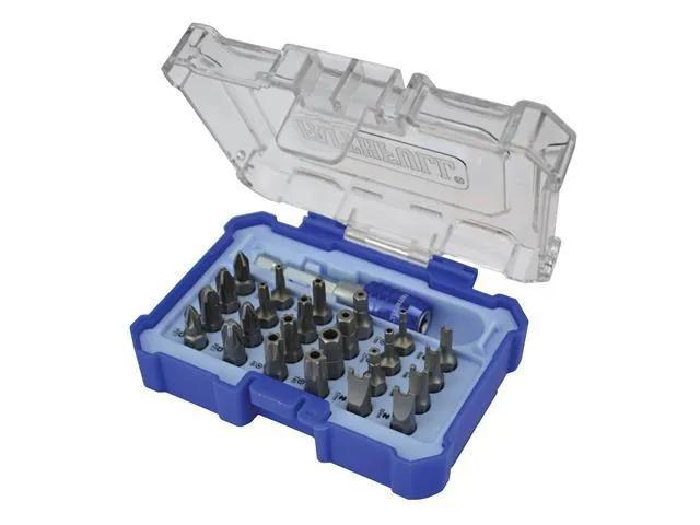 Faithfull FAISBSET25S Quick-Change S2 Security Screwdriver Bit Set 25 Piece