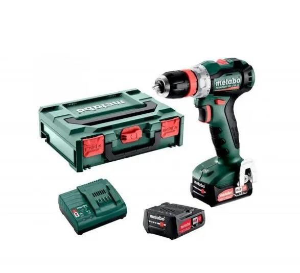 Metabo PowerMaxx BS 12 BL Q Brushless 12V Drill Driver With 2x 2Ah Batteries